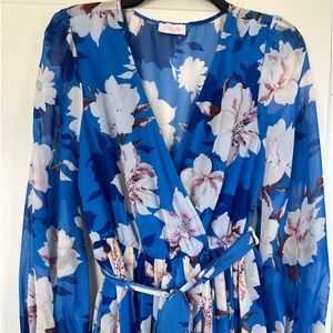 Long sleeve maxi dress